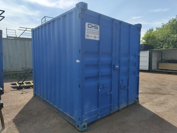 A 10 x 8ft Standard Container in Ex-Hire Fleet condition, located in Glasgow