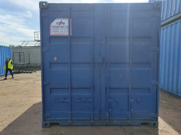 A 10 x 8ft Standard Container in Ex-Hire Fleet condition, located in Glasgow