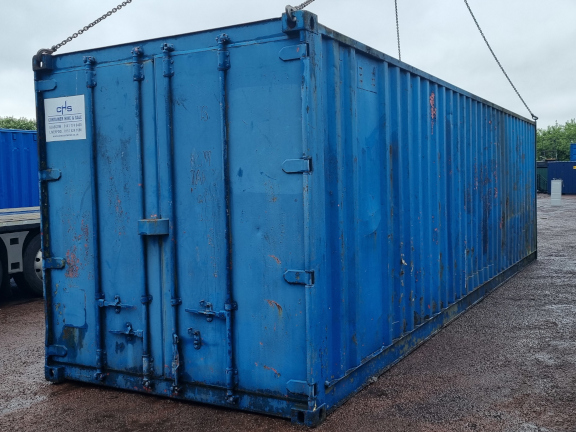 A 30 x 8ft Standard Container in Ex-Hire Fleet condition, located in Glasgow