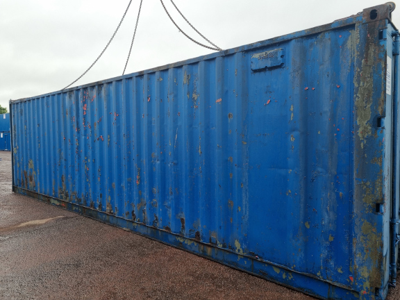 A 30 x 8ft Standard Container in Ex-Hire Fleet condition, located in Glasgow