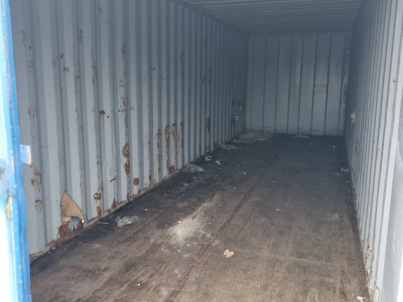 A 30 x 8ft Standard Container in Ex-Hire Fleet condition, located in Glasgow