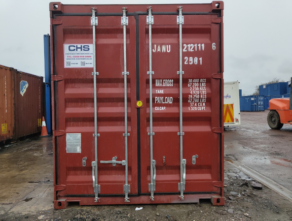 A 20 x 8ft High-Cube Container in Cargo Worthy - Premium condition, located in Glasgow