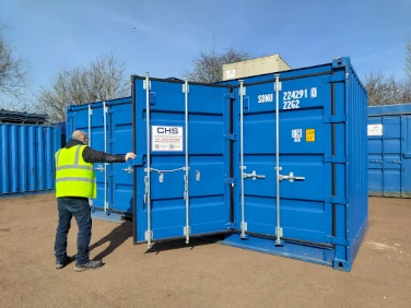 20 x 8ft Side Opening Container - IICL - Glasgow (Blochairn)