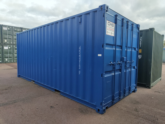 A 20 x 8ft Standard Container in Ex-Hire Fleet condition, located in Glasgow (Blochairn)