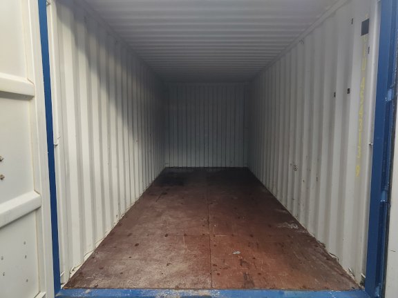 A 20 x 8ft Standard Container in Ex-Hire Fleet condition, located in Glasgow (Blochairn)