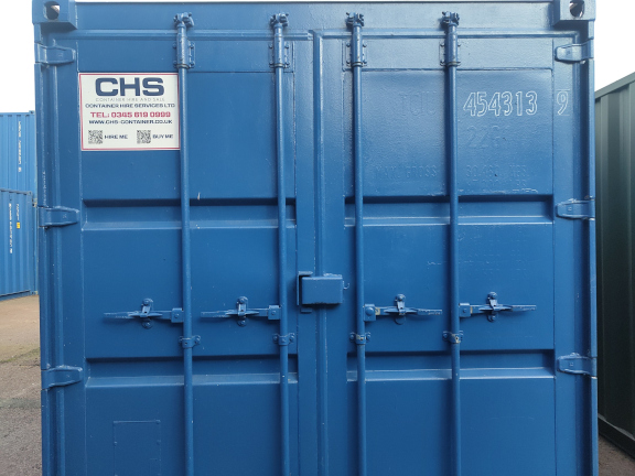 A 20 x 8ft Standard Container in Ex-Hire Fleet condition, located in Glasgow (Blochairn)