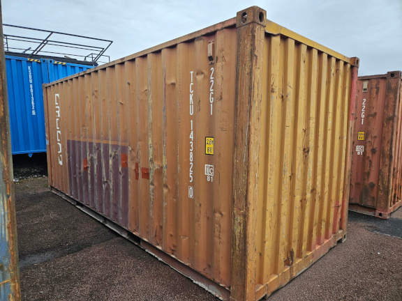 A 20 x 8ft Standard Container in Cargo Worthy condition, located in Glasgow