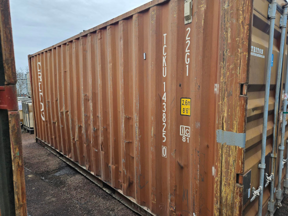 A 20 x 8ft Standard Container in Cargo Worthy condition, located in Glasgow