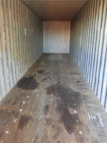 A 40 x 8ft High-Cube Container in Cargo Worthy condition, located in Glasgow (Coatbridge)