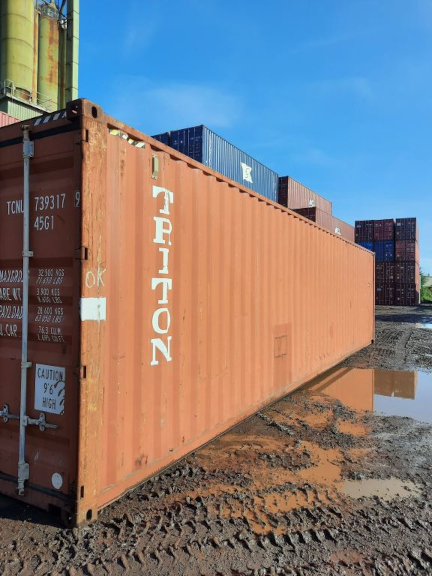 A 40 x 8ft High-Cube Container in Cargo Worthy condition, located in Glasgow (Coatbridge)