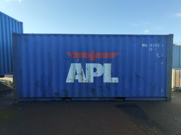 A 20 x 8ft Standard Container in Ex-Hire Fleet condition, located in Glasgow (Blochairn)