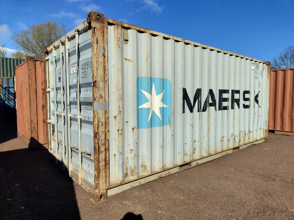 A 20 x 8ft Standard Container in Cargo Worthy condition, located in Glasgow