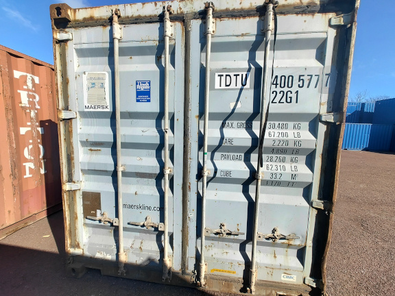 A 20 x 8ft Standard Container in Cargo Worthy condition, located in Glasgow