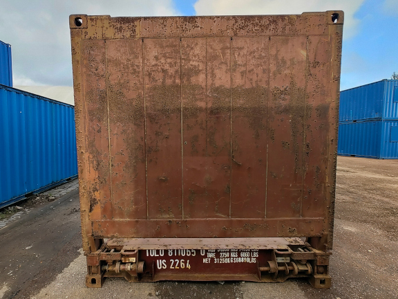 A 20 x 8ft Flat Rack Container in Cargo Worthy condition, located in Glasgow (Blochairn)