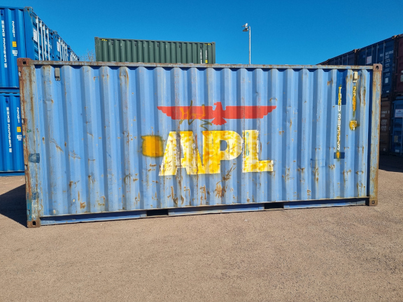 A 20 x 8ft Standard Container in Ex-Hire Fleet condition, located in Glasgow