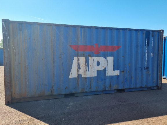 A 20 x 8ft Standard Container in Ex-Hire Fleet condition, located in Glasgow