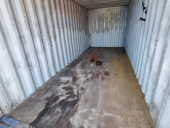 A 20 x 8ft Standard Container in Ex-Hire Fleet condition, located in Glasgow