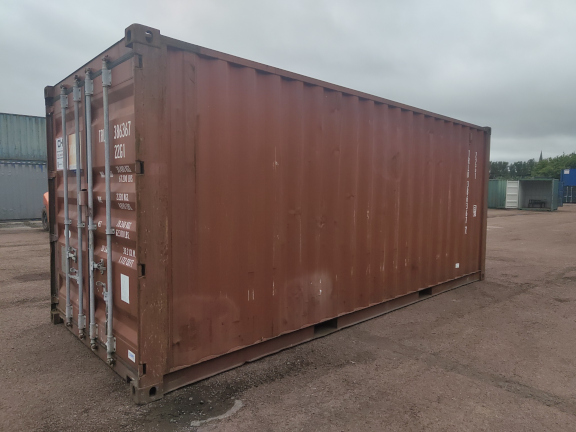 A 20 x 8ft Standard Container in Wind-and-Watertight condition, located in Glasgow (Blochairn)