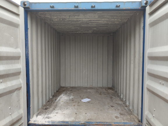 A 10 x 8ft Standard Container in Ex-Hire Fleet condition, located in Glasgow (Blochairn)