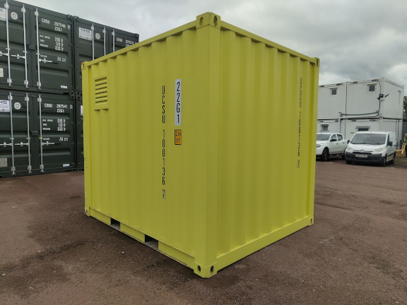 A 10 x 8ft COSHH Store in Nearly-New condition, located in Glasgow (Blochairn)