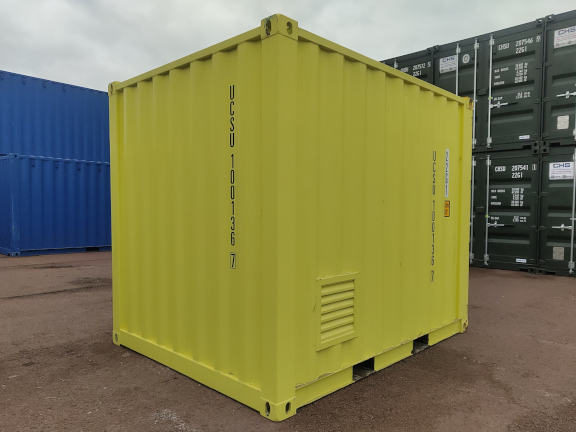 A 10 x 8ft COSHH Store in Nearly-New condition, located in Glasgow (Blochairn)