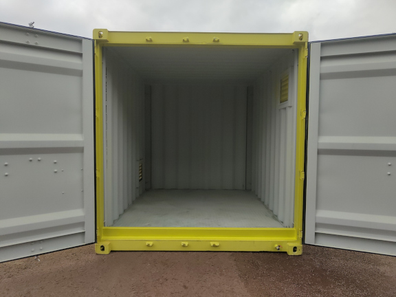 A 10 x 8ft COSHH Store in Nearly-New condition, located in Glasgow (Blochairn)