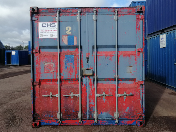 A 20 x 8ft Standard Container in Ex-Hire Fleet condition, located in Glasgow (Blochairn)